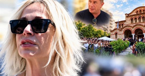 Βίσση: Κρυφά στην αγρυπνία του Μαζωνάκη-Ράγισαν καρδιές τα λόγια της πάνω από το φέρετρο