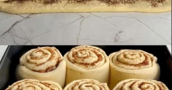Ρολά κανέλας αφράτα με κρέμα τυρί – Η εύκολη συνταγή που λιώνει στο στόμα