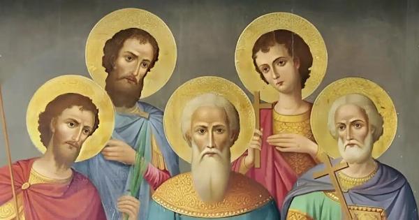 Εορτολόγιο 13 Δεκεμβρίου: Σήμερα γιορτάζουν οι πέντε Άγιοι Μάρτυρες με τα υπέροχα ονόματα – Σε ποιους λέμε «Χρόνια Πολλά»