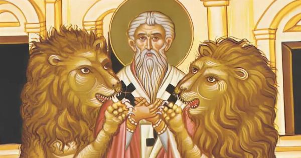 Σήμερα εορτάζει ο Άγιος που κατασπαράχτηκε από άγρια και πεινασμένα θηρία για την Πίστη του