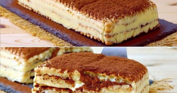 Το πιο εύκολο τιραμισού χωρίς μασκαρπόνε και χωρίς κόπο