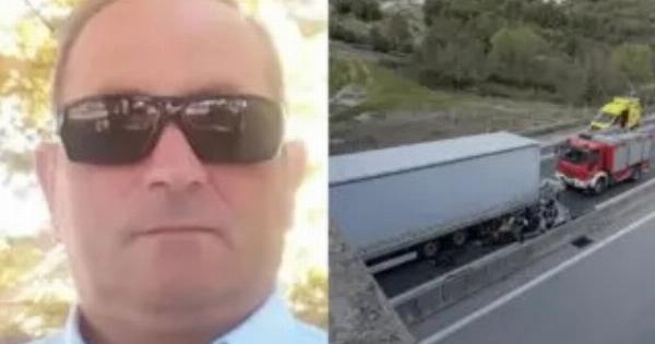 Θλίψη: Αυτός είναι ο άνθρωπος που έχασε τη ζωή του στην Εγνατία ενώ τοποθετούσε κώνους