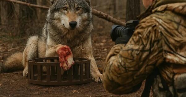 Ένας τουρίστας παρατήρησε έναν λύκο που είχε παγιδευτεί και δεν μπορούσε να ελευθερωθεί: ο άντρας αποφάσισε να σώσει το καημένο ζώο, αλλά την επόμενη στιγμή ο λύκος έκανε κάτι εντελώς απρόσμενο