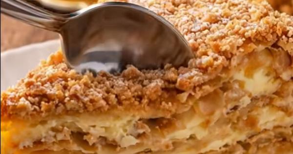 Έφτιαξα γλυκό Ναποελεόν στην οικογένεια με αυτό τον τρόπο και δεν σταματάει να το ζητάει ξανά και ξανά