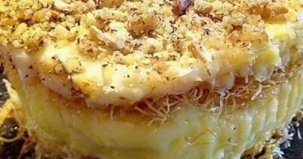 Το εκμέκ κανταΐφι που θυμίζει παλιό ζαχαροπλαστείο