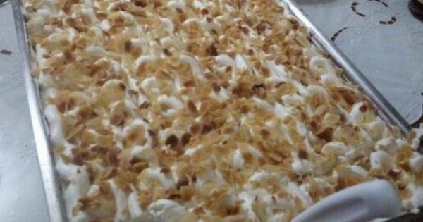 Το πιο εύκολο εκμέκ ψυγείου με φρυγανιές