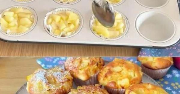 Τα Πιο Γρήγορα Μάφιν Μήλου – Μόλις 20 Λεπτά από την Κουζίνα στο Τραπέζι!