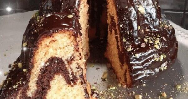 Κέικ πορτοκαλιού με σοκολάτα – αφράτο μαρμπρέ που πετυχαίνει πάντα