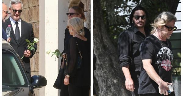 Κηδεία Λορέντζο Καριέρε: Ράγισε καρδιές η σύζυγός του – Το τελευταίο αντίο από φίλους και συγγνείς