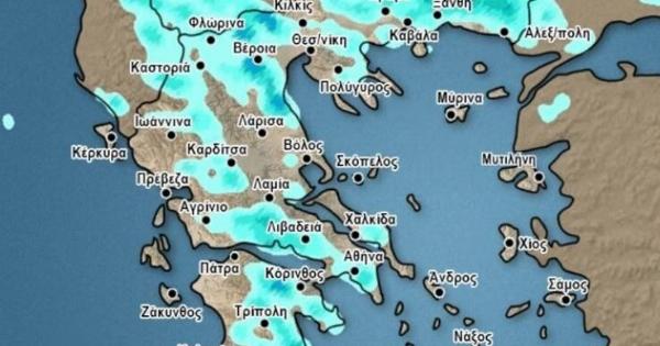 Καιρός: Χαμηλό βαρομετρικό πλησιάζει την χώρα μας – Πού αναμένονται βροχές τα επόμενα 24ωρα