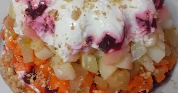 Γιορτινή σαλάτα με πατζάρια και πατάτα: Εντυπωσιακή συνταγή