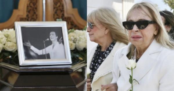 Θρήνος στην κηδεία του Γιώργου Μαρίνου: Θλίψη στο τελευταίο αντίο στο Κοιμητήριο Βούλας