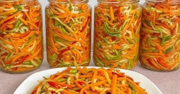 Χειμωνιάτικο Τουρσί με Κολοκυθάκια & Καρότα