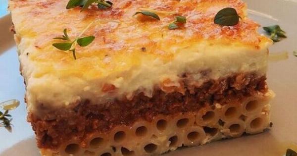 Σήμερα έφτιαξα παστίτσιο με πολλή προσοχή στις αναλογίες και στο στήσιμο και το αποτέλεσμα ήταν εξαιρετικό – Συνταγή με μικρά μυστικά