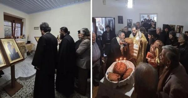 Άγιος Παΐσιος: Τελέστηκε για πρώτη φορά Θεία Λειτουργία στο πατρικό του σπίτι στην Κόνιτσα