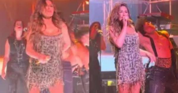 “Ατύχημα” στην σκηνή για την Έλενα Παπαρίζου! Άφησε ελάχιστα στην φαντασία….