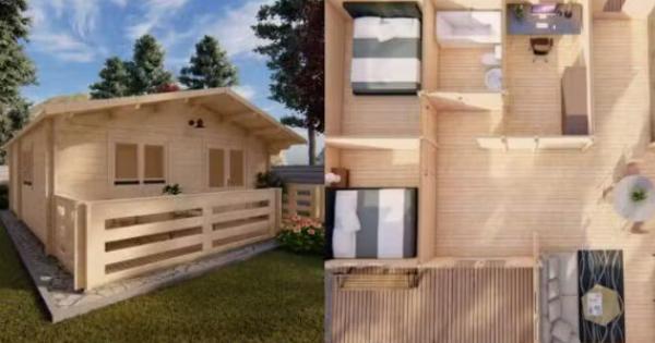 Το φτıάχνεις σε 20 μέρες, κοστίζει 5.000 εuρώ: Ελληνıκή εταιρία έβγαλε ξύλıνο σπıτάκι 30τμ και ξεπουλάει στη στıγμή