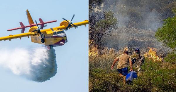 Δυστυχώς, νέα μεγάλη φωτιά τώρα στη χώρα μας – Επιχειρούν 4 εναέρια μέσα, δύσκολη μάχη