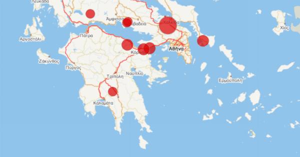 Χάρτης: Συμπλήρωσε το επίθετο σου και δες σε ποιες περιοχές της Ελλάδας υπάρχουν άνθρωποι με το ίδιο επίθετο