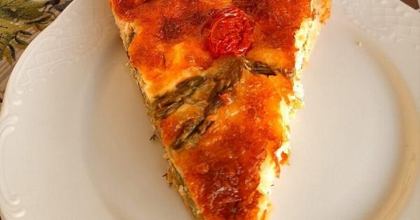 Η πιο νόστιμη ανοιξιάτικη τάρτα με σπαράγγια και τυριά