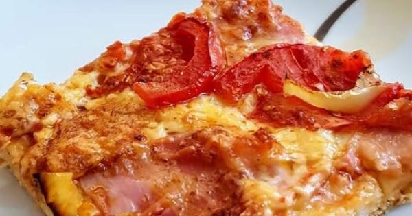 Ζύμη πίτσας με 3 υλικά – Τραγανή και έτοιμη σε λίγα λεπτά