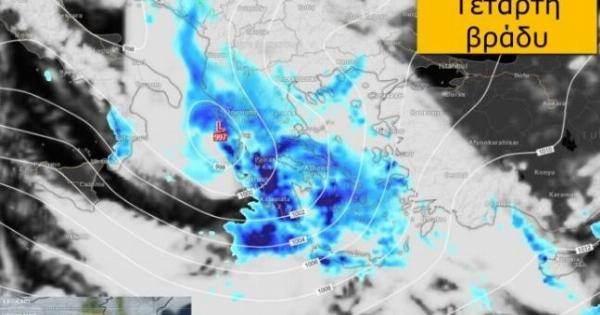 Καιρός: «Καμπανάκι» Κολυδά για σφοδρή κακοκαιρία – Οι δύσκολες 48 ώρες και οι περιοχές
