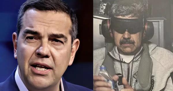 Αυστηρή ανακοίνωση του Αλέξη Τσίπρα για τη σύλληψη του Νικολάς Μαδούρο