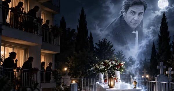 Ανατριχίλα! Τι συνέβη χθες στις 3 τα ξημερώματα στο μνήμα του Μαζωνάκη: Βγήκαν οι γείτονες στα μπαλκόνια – Η μυστηριώδης λάμψη που τους αναστάτωσε