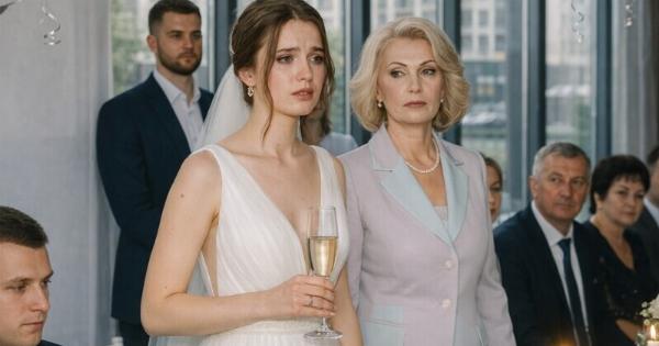 Βγήκα από την τουαλέτα την ημέρα του γάμου μου, και όταν επέστρεφα στη θέση μου, ένας σερβιτόρος με άρπαξε ξαφνικά από το χέρι και είπε: «Μην πιείτε από το ποτήρι σας, η πεθερά σας, έβαλε κάτι μέσα»