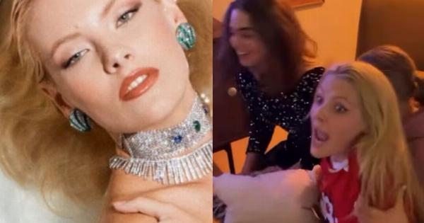 GNTM – Η στιγμή που η Ξένια Τσίρκοβα μαθαίνει από την τηλεόραση ότι κέρδισε στον τελικό