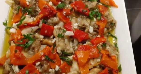 Μελιτζανοσαλάτα αγιορείτικη όπως την κάνουν στα μοναστήρια – Καπνιστή και αρωματική