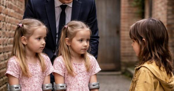 Μια μέρα, ένας πλούσιος επιχειρηματίας, μισό αστειευόμενος, είπε κάτι εκπληκτικό σε ένα άστεγο μικρό κορίτσι: «Αν καταφέρεις να βοηθήσεις τις δίδυμες κόρες μου να περπατήσουν ξανά… θα σε υιοθετήσω»