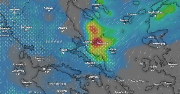 Έκτακτο δελτίο καιρού από την ΕΜΥ για τα επόμενα 24ωρα – Που θα χτυπήσει η ισχυρή κακοκαιρία