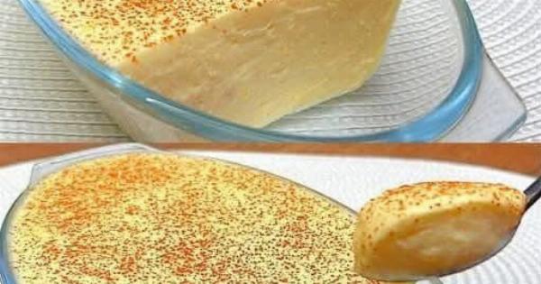 Λιώνει στο στόμα! Σπιτικό επιδόρπιο σε 5 λεπτά, σούπερ κρεμώδες! Χωρίς φούρνο και χωρίς ζελατίνη.