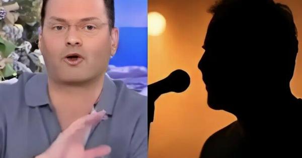 Η γκάφα του Τάσου Τεργιάκη στο Πρωινό: Ανέφερε το όνομα του γνωστού τραγουδιστή στον αέρα της εκπομπής