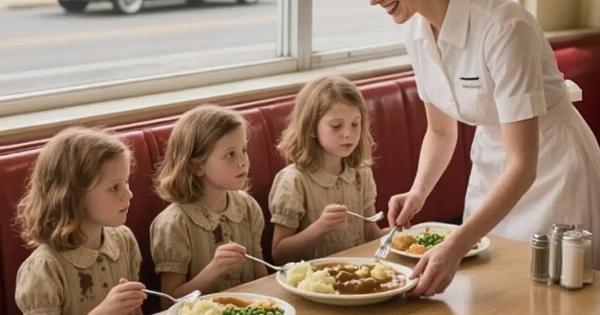 Για δέκα χρόνια, τάιζε κρυφά τρία άστεγα κορίτσια — χρόνια αργότερα, ένα μαύρο αυτοκίνητο σταμάτησε έξω από το σπίτι της…