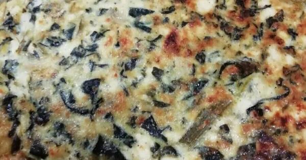 Quiche χωρίς βάση με σπανάκι από διατροφολόγο