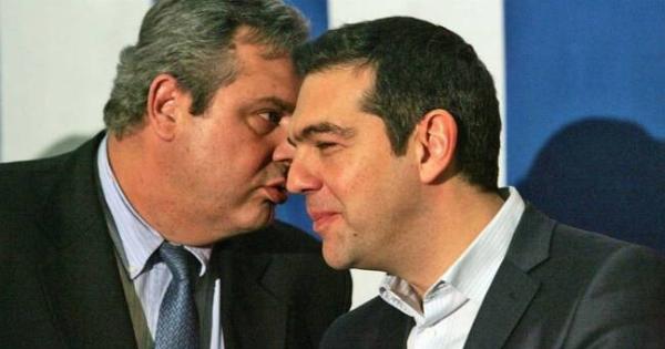 ΡΑΓΔΑΙΕΣ ΕΞΕΛΙΞΕΙΣ: Και ο Πάνος Καμμένος στο πλευρό του Αλέξη Τσίπρα