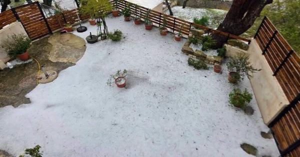 Έκτακτο: Ξεκινάει χαλάζι – Πορτοκαλί προειδοποίηση από την ΕΜΥ, ποιες περιοχές αφορά