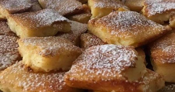 Παραδοσιακή γαλατόπιτα με σιμιγδάλι και κανέλα – Εύκολη συνταγή