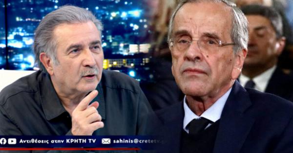 Απάντησε με 3 λέξεις: Η επική αντίδραση του Αντώνη Σαμαρά στην υποστήριξη του Λάκη Λαζόπουλου