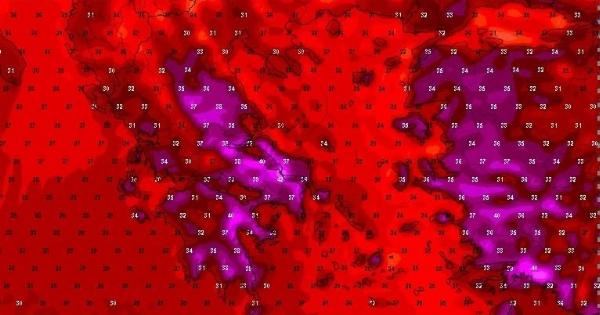 Θα βράσουμε: Έκτακτο Δελτίο Επικίνδυνων Καιρικών Φαινομένων λόγω καύσωνα- Στο κόκκινο η Αττική