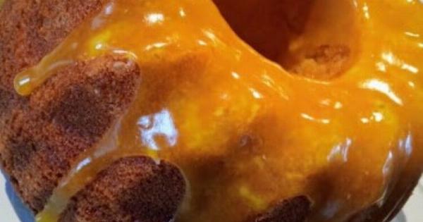 Κέικ πορτοκαλιού με κρέμα από πάνω – Απίστευτο αποτέλεσμα