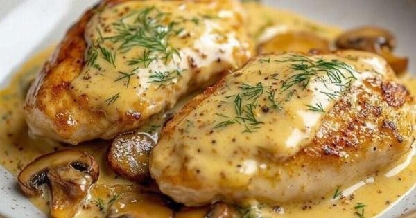 Κρεμώδες κοτόπουλο με μανιτάρια και σκόρδο: Εύκολη συνταγή σε 30 λεπτά