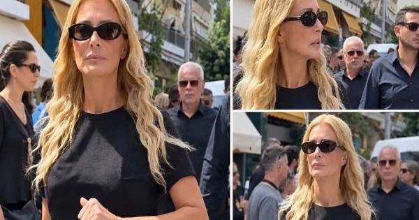 Σάλος με Θεοδωρίδου στην κηδεία Μαζωνάκη Η κίνηση που άναψε συζήτηση – Τι κατέγραψε η κάμερα