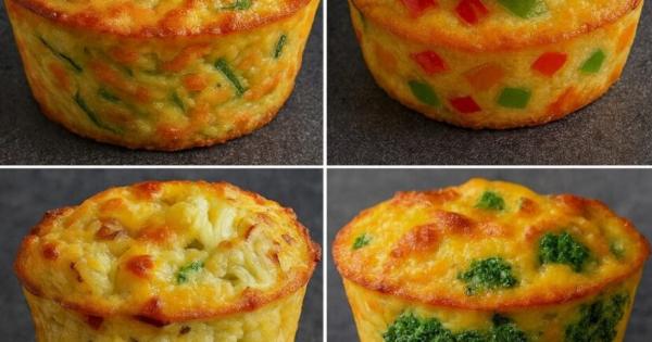 4 Υγιεινές και Θρεπτικές Ιδέες για Μάφιν Λαχανικών Που λιώνουν στο στόμα