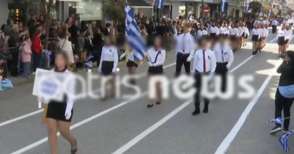 Ράγισαν καρδιές στην παρέλαση του Πύργου: Οι συγκινητική εικόνα που έκανε όλους να δακρύσουν