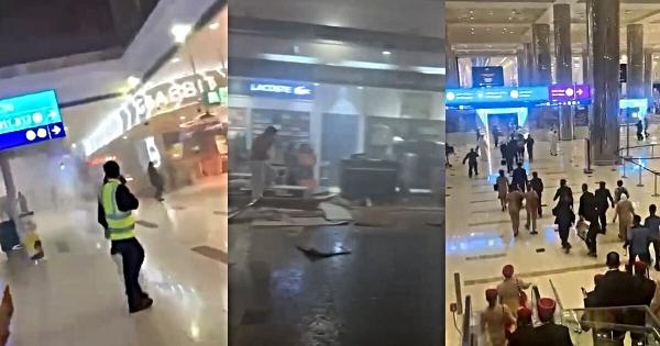 Βίντεο από το αεροδρόμιο του Ντουμπάι – Το απόλυτο χάος