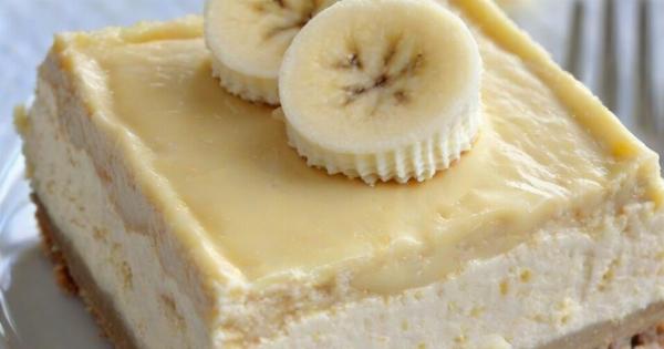 Το μυστικό για banana cheesecake που λιώνει στο στόμα
