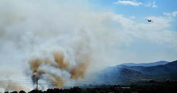 ΣΥΝΑΓΕΡΜΟΣ ΣΤΗΝ ΠΥΡΟΣΒΕΣΤΙΚΗ – ΜΕΓΑΛΗ ΦΩΤΙΑ ΤΩΡΑ – ΣΗΚΩΘΗΚΕ ΚΑΝΑΝΤΕΡ